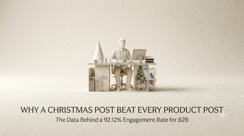 What a 92.12% Engagement LinkedIn Post Taught Me About Product Marketing Sampad